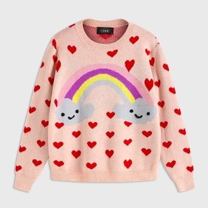 Cider Love & Rainbow Sweater